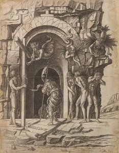 基督降临到凌波 作者 安德里亚·曼特尼亚（Andrea Mantegna）